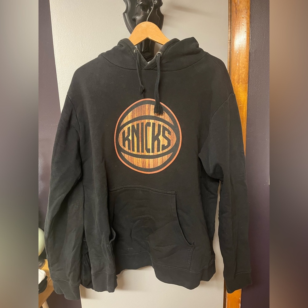 Black Knicks Hoodie Sweater